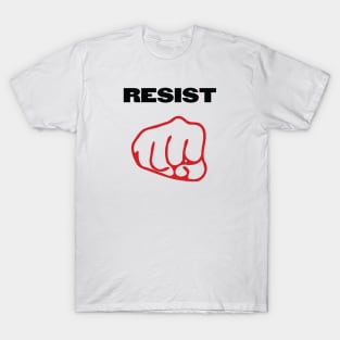 #Resist Protestor Fist T-Shirt